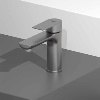 Смеситель для раковины Frap F10806-9 Оружейная сталь